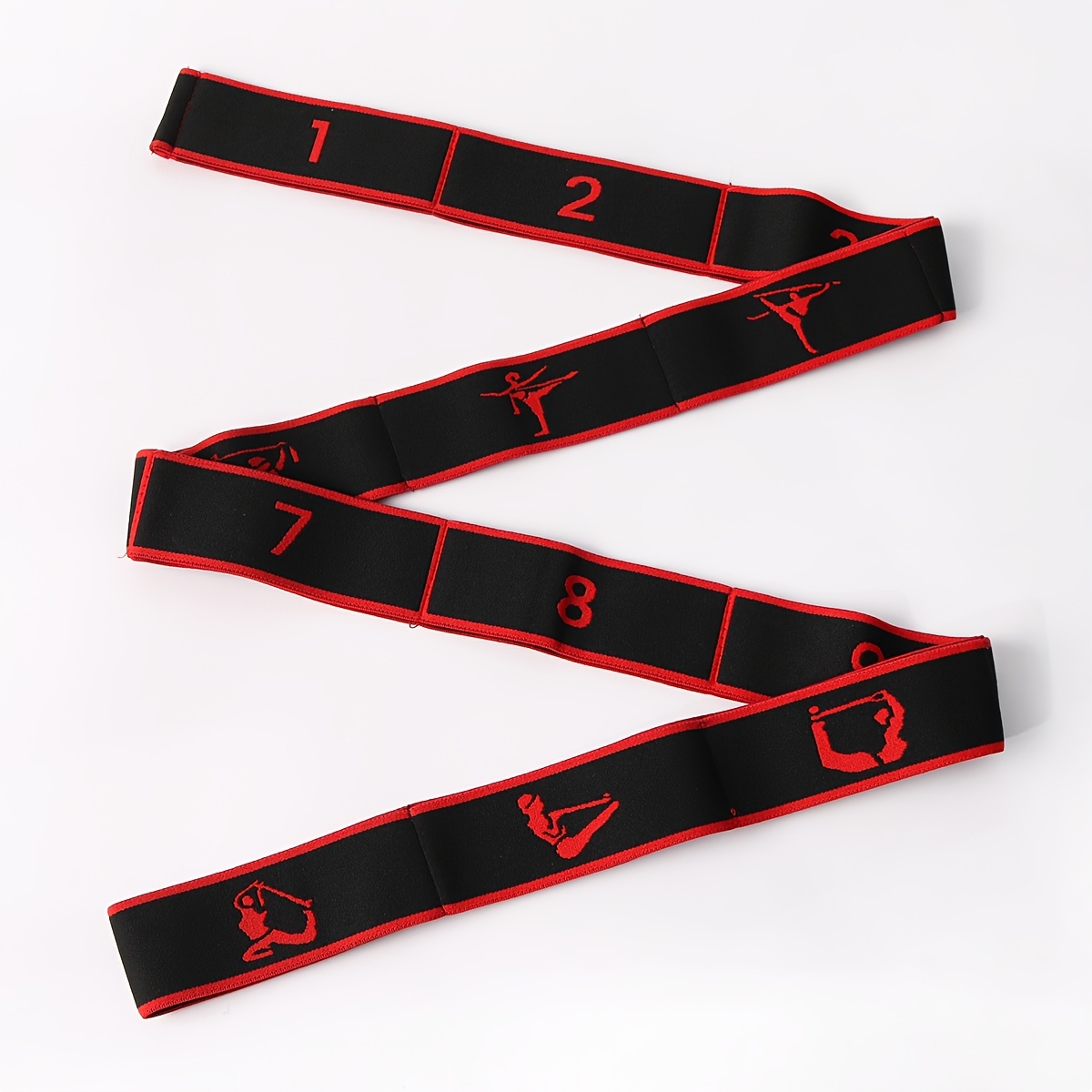 Extended Elastic Bands With Multiple Sections For Yoga, Shoulder Opening, And Back , Suitable For Stretching Exercises
