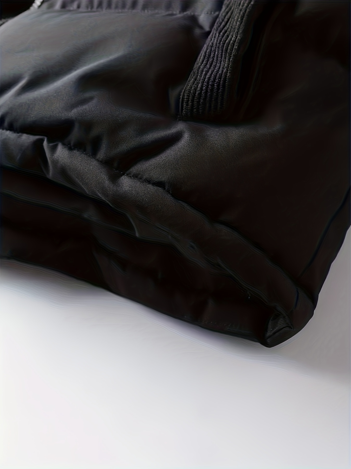 Men's Contrasting Color Thickened Jacket with Detachable Hat