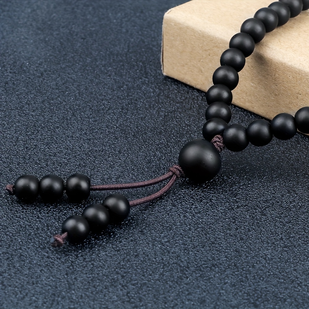 108 Bead Natural Stone Beaded Necklace