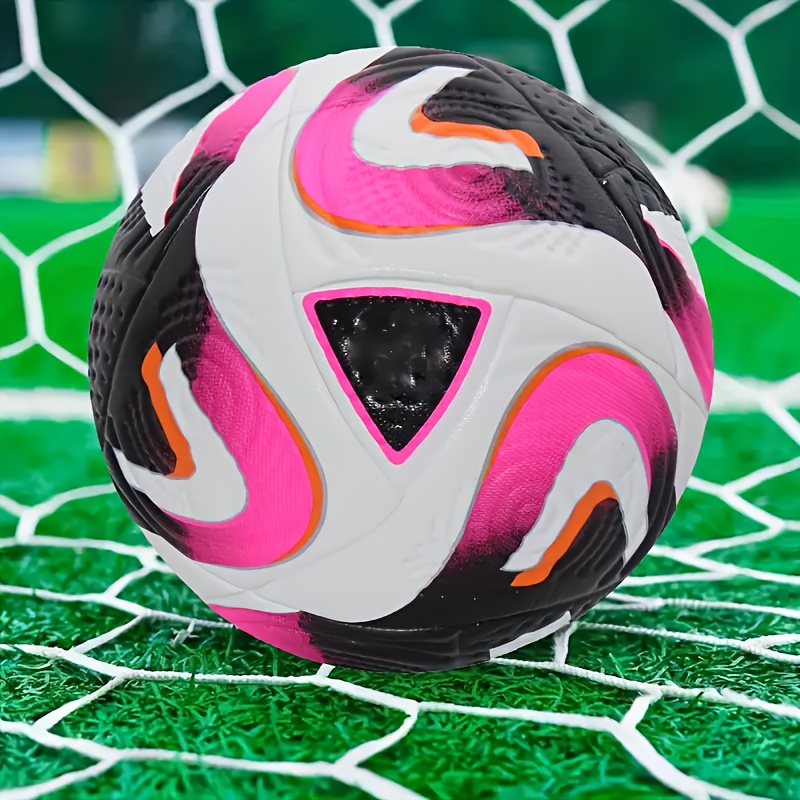 size leather soccer ball white Temu