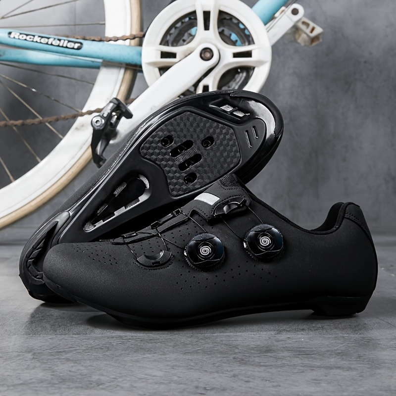 Chaussures de cyclisme VTT professionnelles pour homme et femme – Respirantes, antidérapantes et compatibles avec pédales SPD, T2, 40 EU