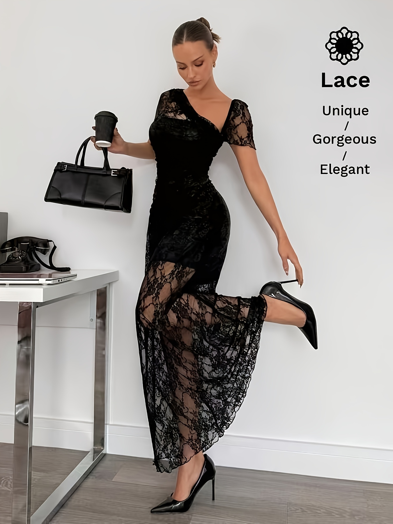 blue dress for baby girl COCOMELODY A Bold Statement of Love Timeless Black Wedding Dress Beauty Long Sleeves CW3526, 45 Days / Black / US22-UK24-EUR52 main image 1
