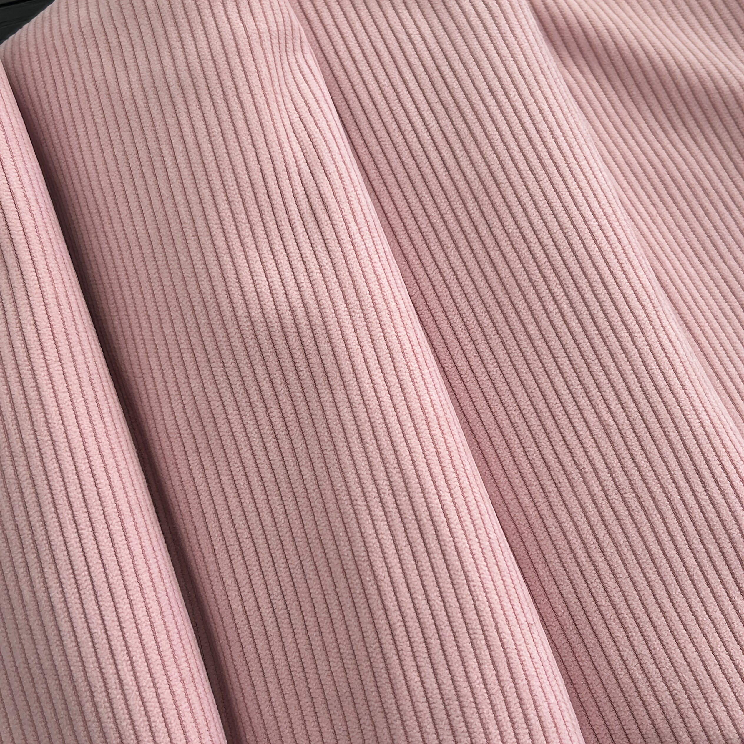 TEMU 1pc Corduroy Fabric, Thickened Velvet Material Solid Color With 17 Colors , 100% Polyester Made, Suitable For Winter, Skin-friendly, Comfortable