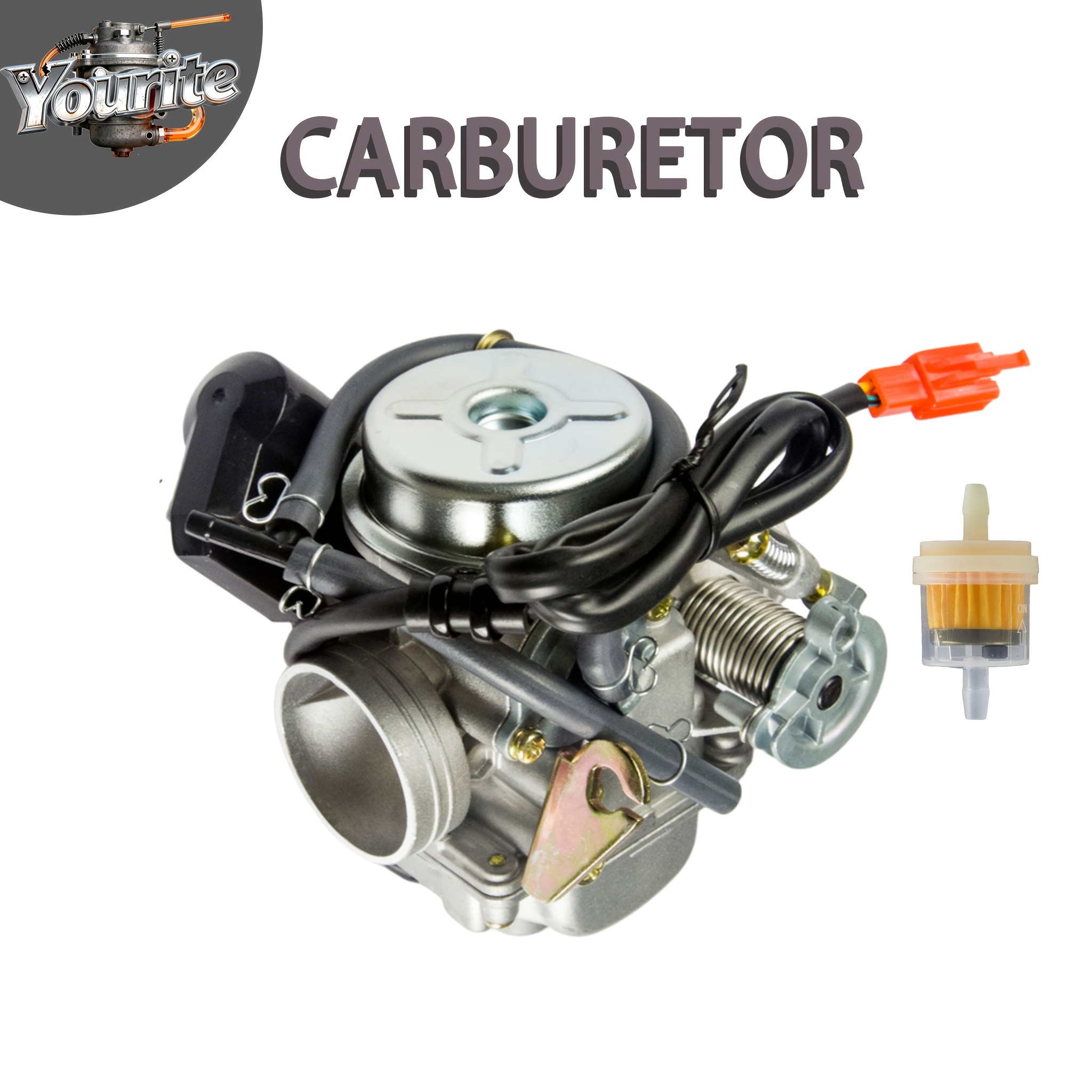 Motorfiets Carburateur PD24J 24mm Voor 125cc 150cc 4-takt
