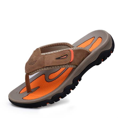 sommer atmungsaktive herren sandalen weiche bequeme herren hausschuhe outdoor rutschfeste römische strandsandalen herren flache flip-flops sommer herren schuhe