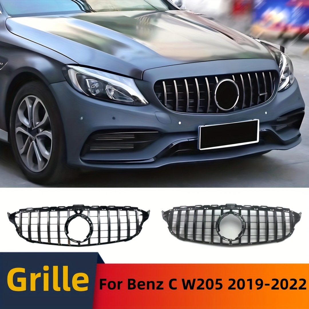 za   c klasa w205 c205 c43 2019-2022   c260 c250   prednja rešetka branika tuning dodaci karoserijski   gt stil dekoracija-aerodinamička optimizacija, učinkovito odvođenje topline i zaštita