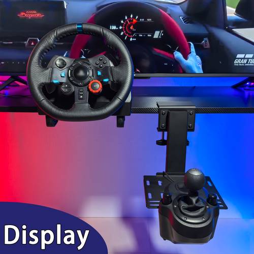 black stand for mounting shifters and handbrakes compatible with and for th8a shifters as well as tss handbrakes