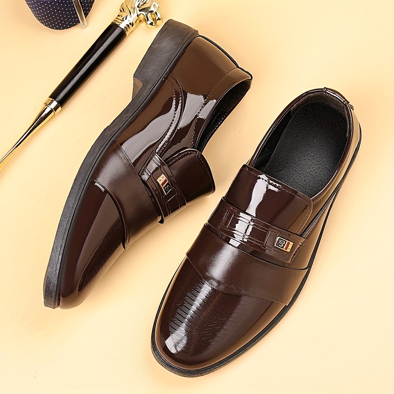 Zapatos Casuales de Hombre para Negocios - Diseño Punta Afilada, Caña Baja Fácil y Cómoda en Todas las Estaciones