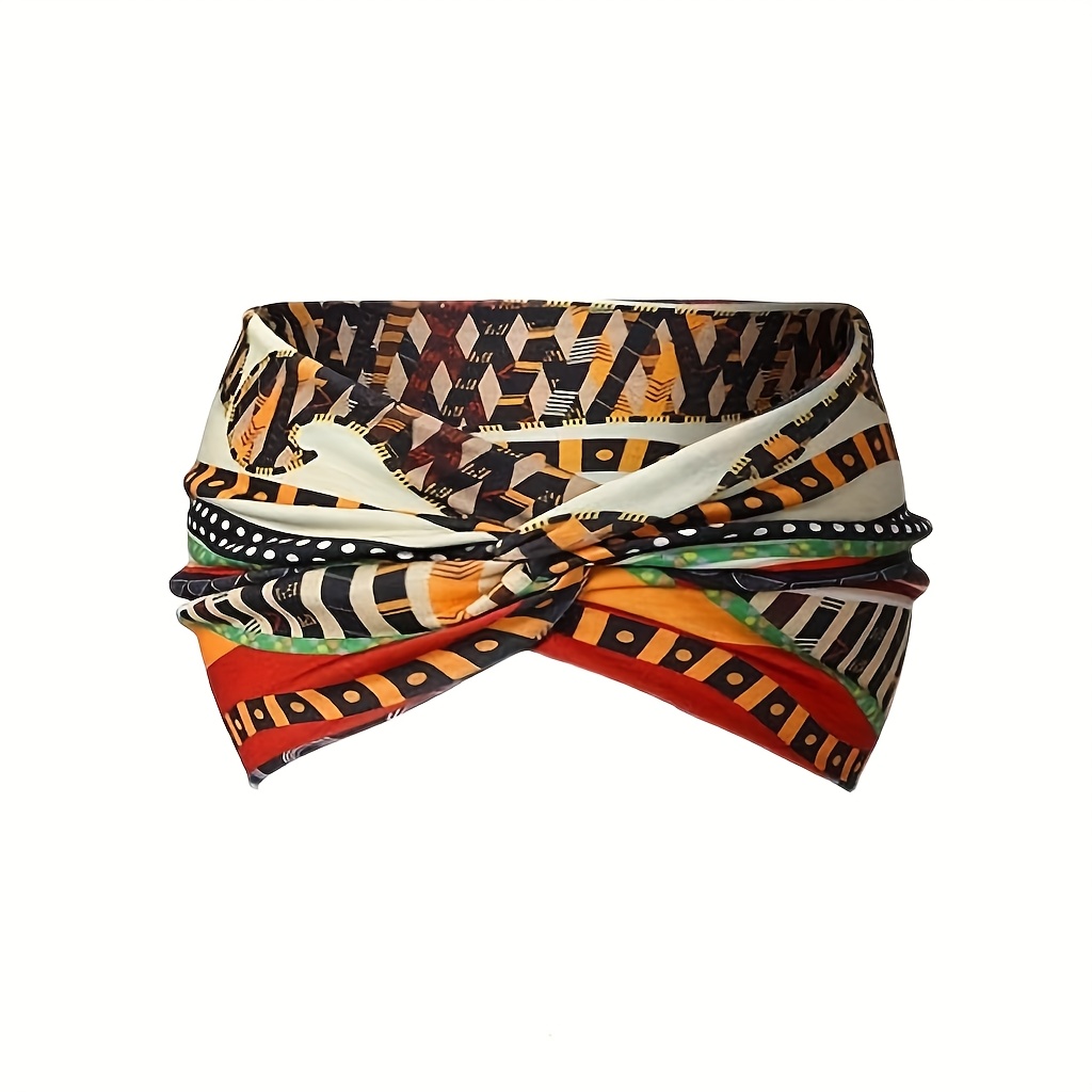 High Elasticity Bohemian Style Headband Sports Headband
