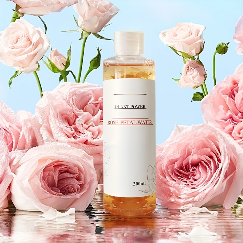 

Rose Petal Hydrating Toner - 200ml, Gentle Moisture Boost With Rose Extract For All Skin Types, Pre-makeup Primer & Daily Hydration