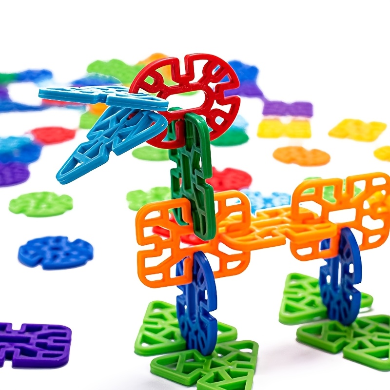 68pcs/136pcs Bagged Geometric Snowflake Pegs