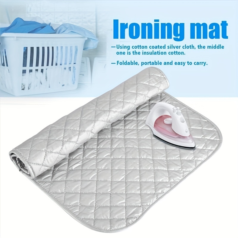

1pc Compact Portable Ironing Mat, Ironing Board Travel Dryer Washer Iron Anywhere
