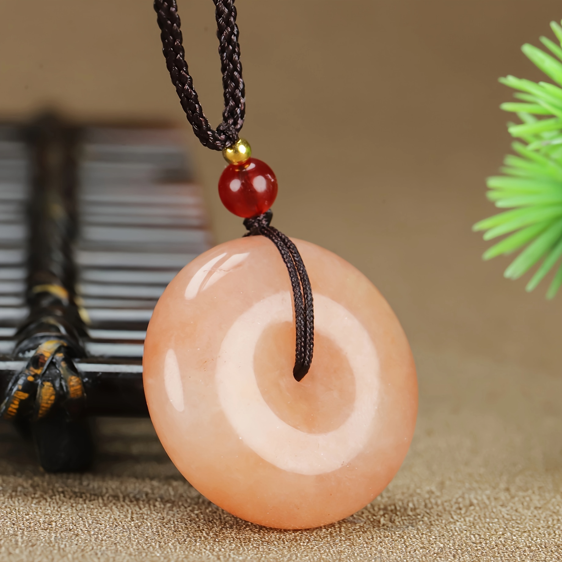 Men's Fashion Natural Stone Charm Necklace