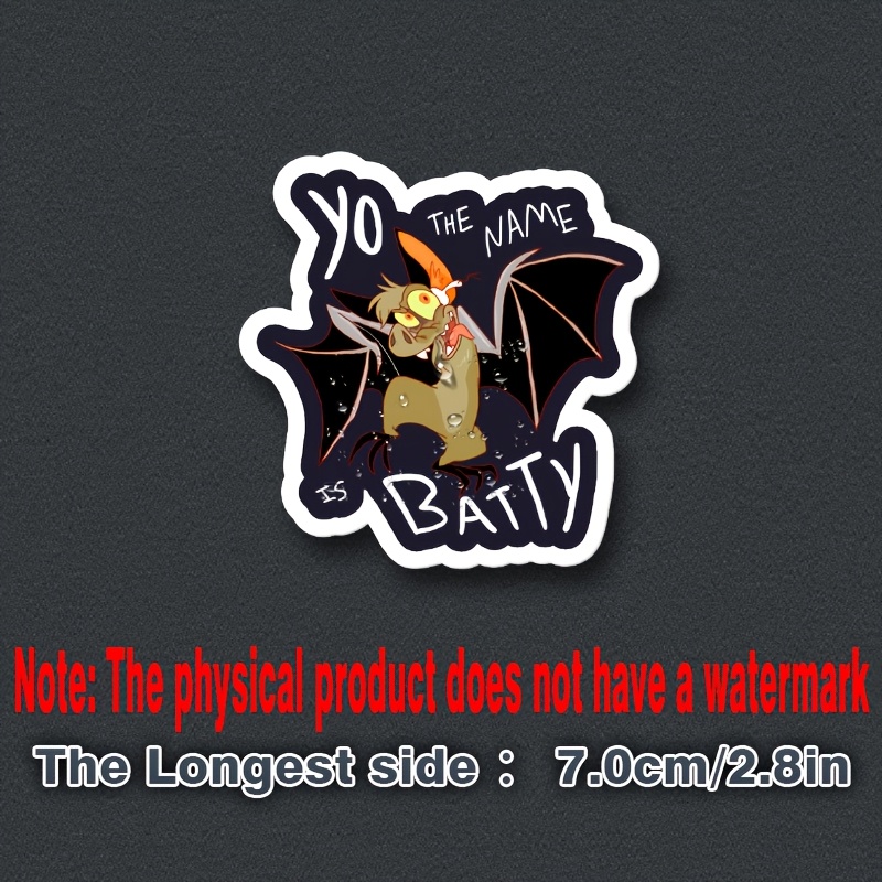 TEMU Yo Is " Cute Vinyl Sticker - Cartoon , Self-adhesive & Durable For Laptops, Trucks, Bumpers, Wood, Plastic, Glass, Metal, Ceramics - Single Use