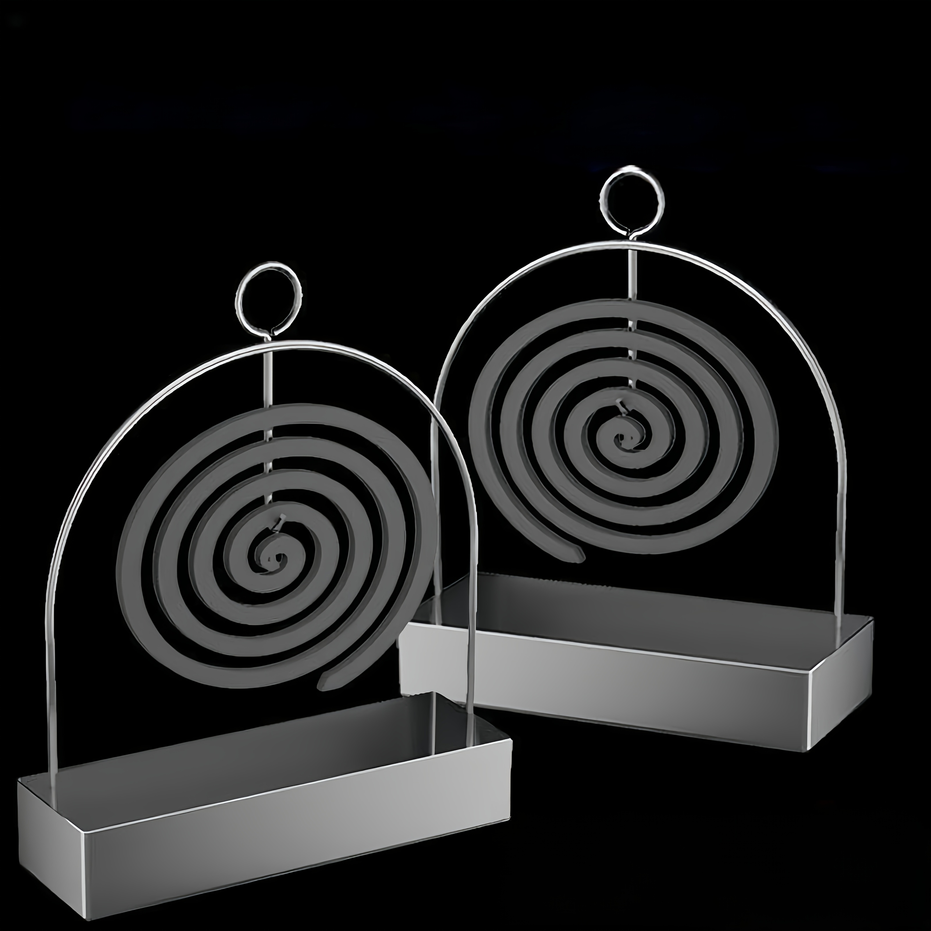 1pc Mosquito Coil Stand, Metal Material, Suitable for Hanging Mosquito Coils or Sandalwood Incense, Applicable to Decorating Living Rooms/Bedrooms and for Outdoor Camping