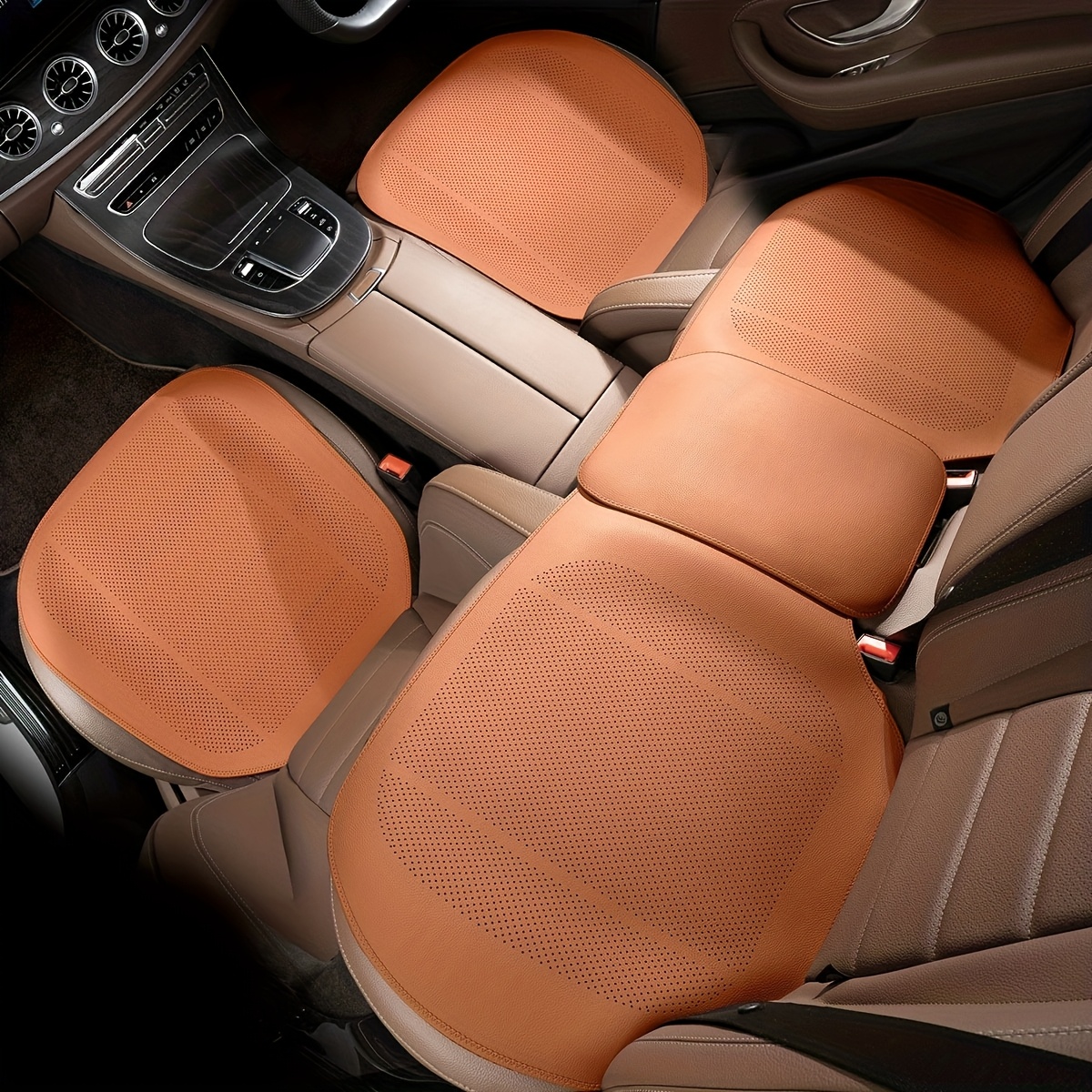   car seat cushions front and rear seat covers breathable and form fitting   seat covers car interior accessories Product details 17
