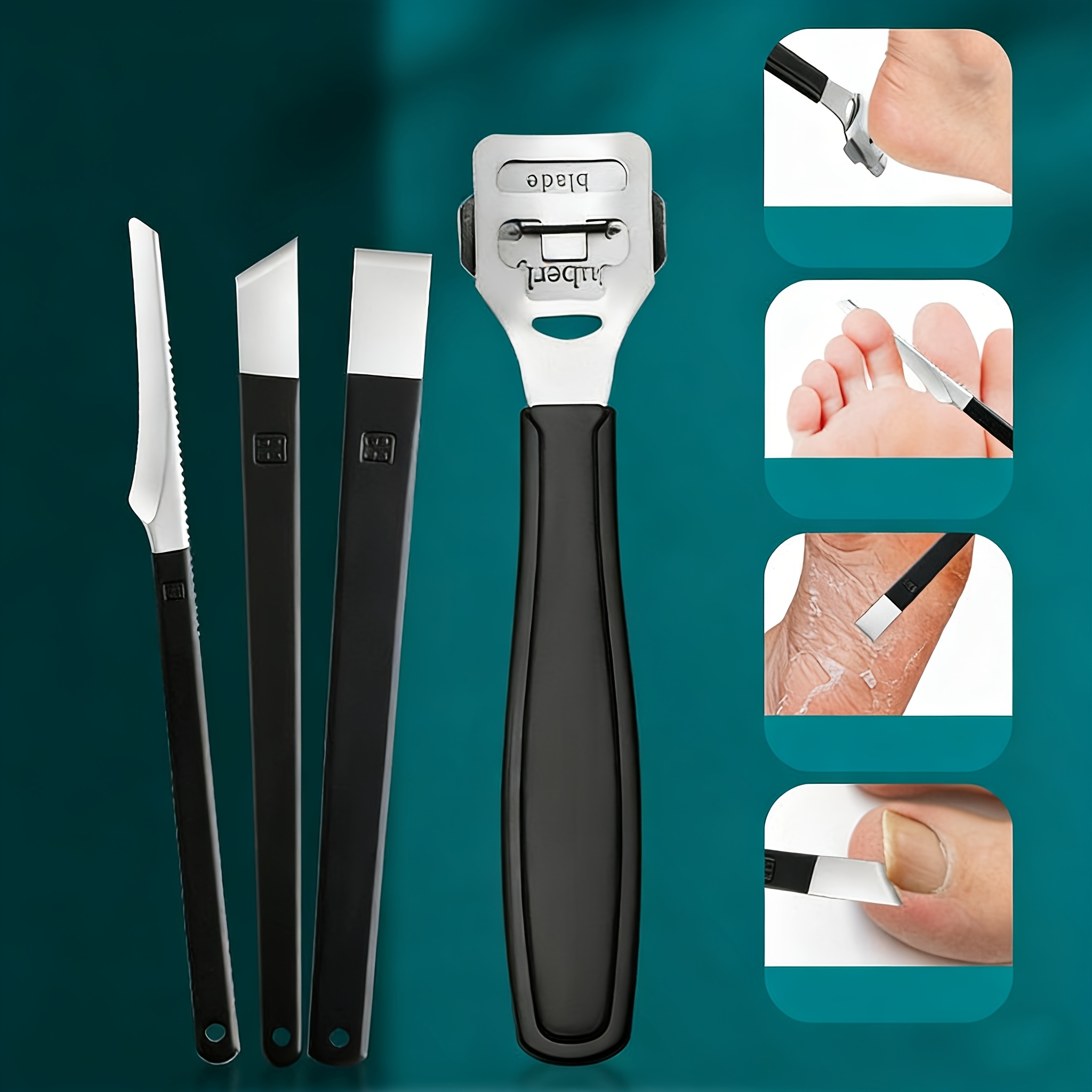 Professional Nail Clipper Set with Cuticle Nipper