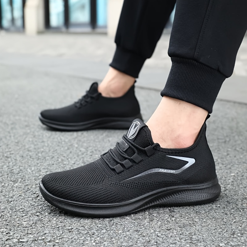 TEMU Double Star Special Ultra-breathable Men's Sneakers, Non-slip Soft Sole That Or Trap Sweat. Everyday Walking Casual Shoes. For All-matching