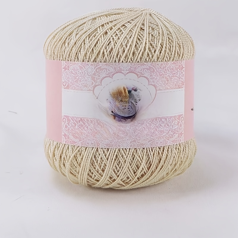 Fine Lace Thread, 50G Skein for Crochet