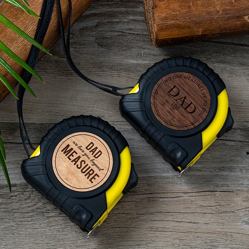 

1. Personalized Diy Tape Measure, Father's Day Tape Measure, Woodblock Engraved Christmas Gift For Boyfriend, Personalized Diy Tape Measure, Measuring Length Of 5m