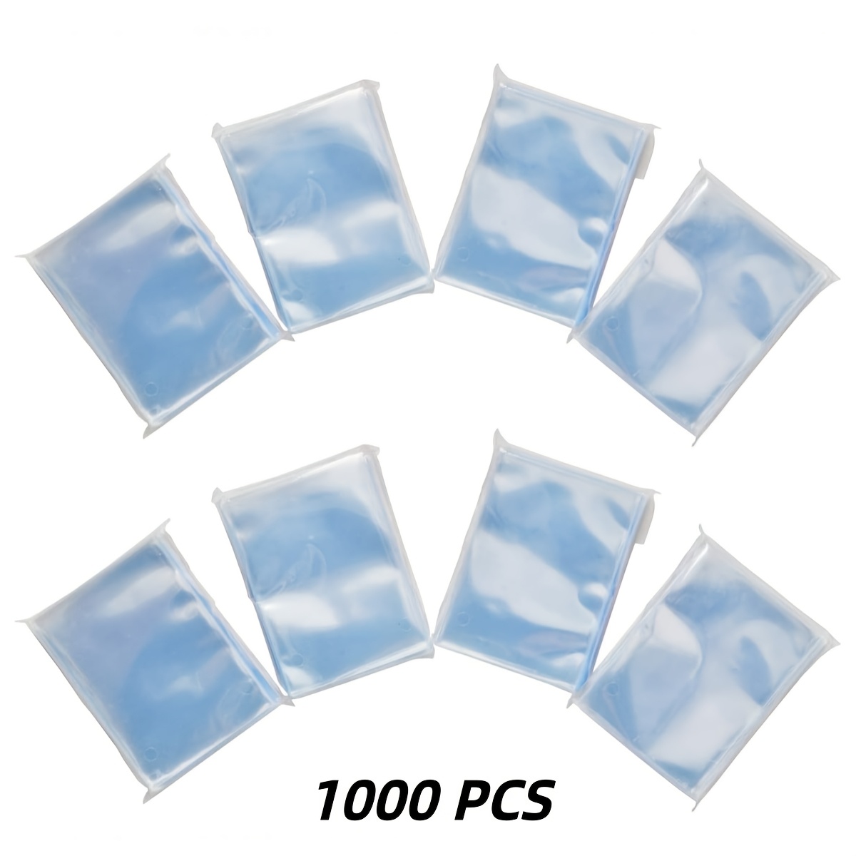 2.5 x 3.5 card sleeves 2 5 x 3 5 soft trading card sleeves 1000ct not