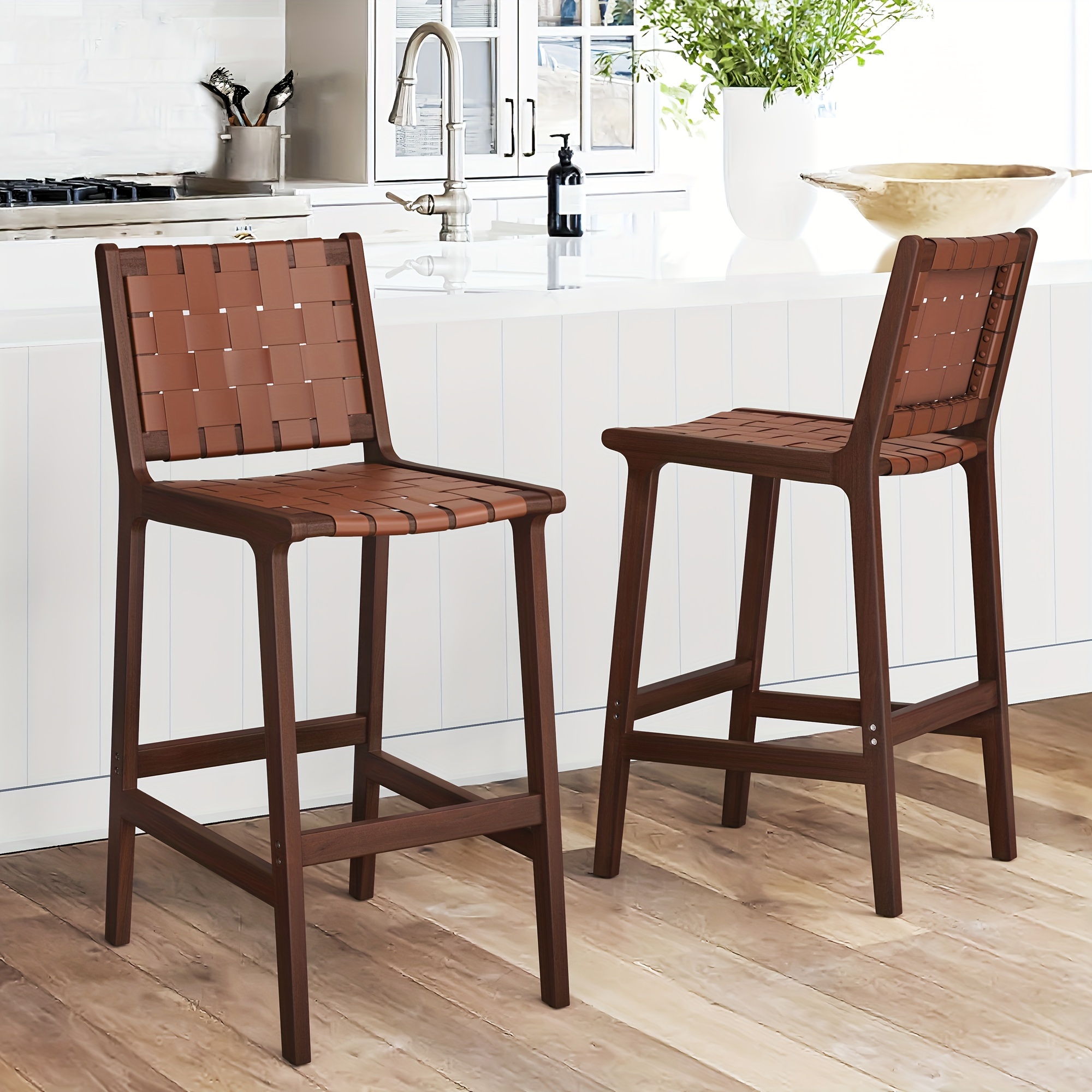 Home Depot Natural Wood Counter Height Stools Baxton Studio Vance
