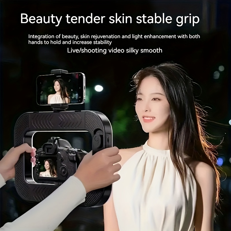 smartphone video stand handheld led light selfie light Temu