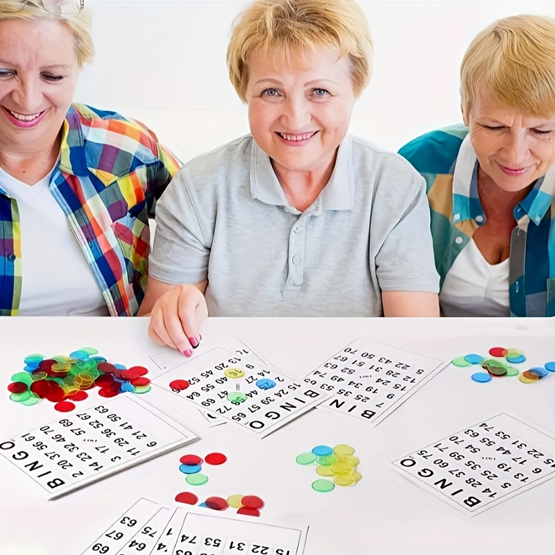 40pcs Unique Bingo Card Game Cards - No-Repeat Numbers, Ideal for Family Gatherings, Outdoor Travel & Parties - Perfect Gift for Birthdays, Weddings, Retirement Celebrations, Bingo Cards for Playing, Party Game Cards, Classic Bingo Design, Durable Paper Cards
