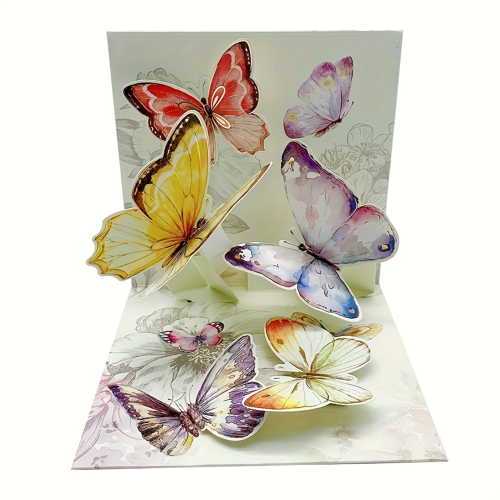 Image of 1pc Greeting Card, For Sister Women, Mom, Grandma, Father, Dad, And Gift To Send Congratulations, Party Invitations, Elements, A Gift To Give People