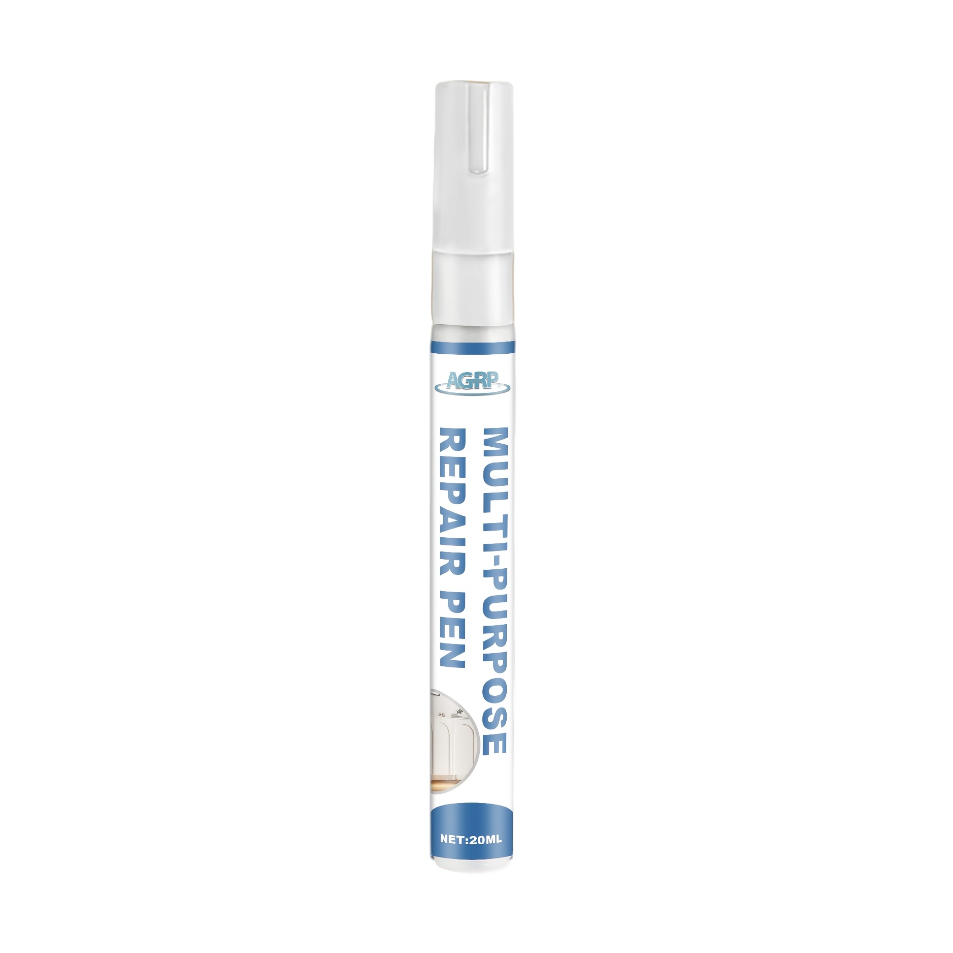 Agrp Repair Pen - Suitable For Furniture Touch-up Marker, Scratch Remover For Doors, Windows & Floors, Quick For, Plastic Marker For Wood Damage Repair, Easy Application