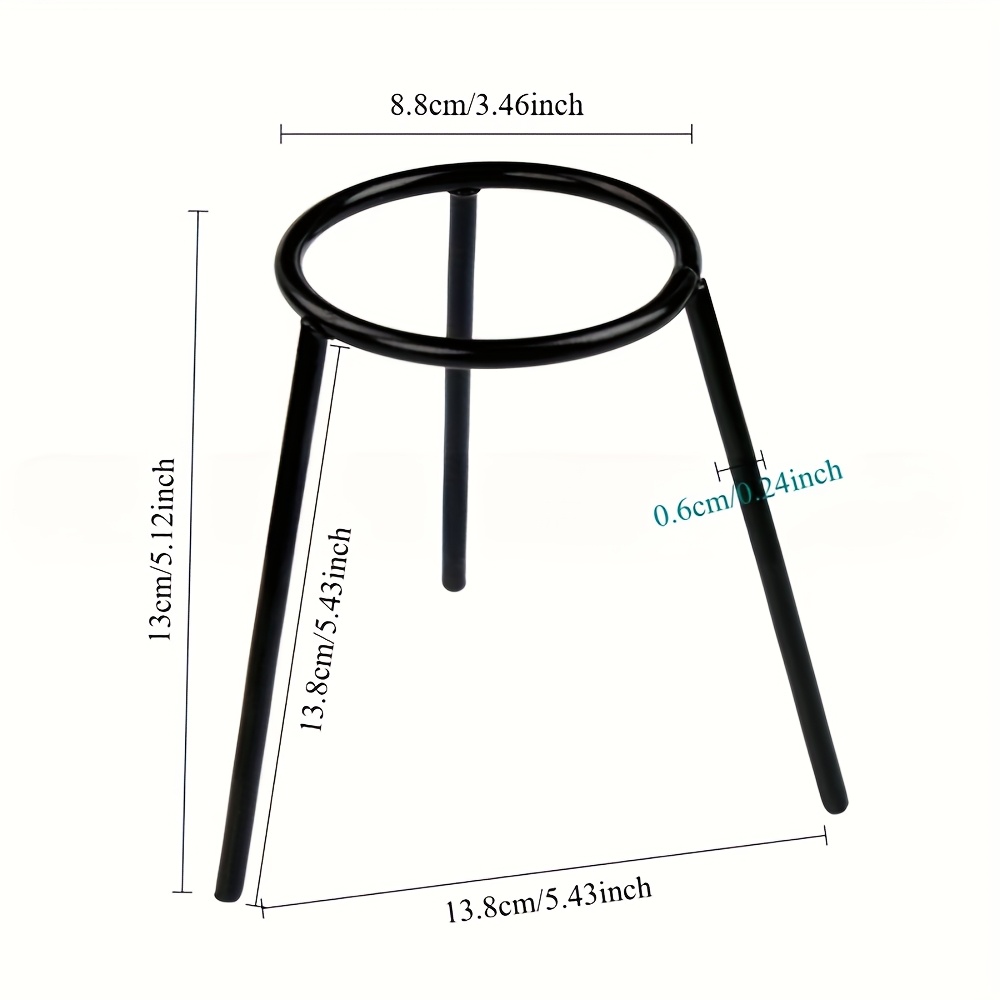 1pc heavy-duty tripod stand sturdy laboratory base, compatible