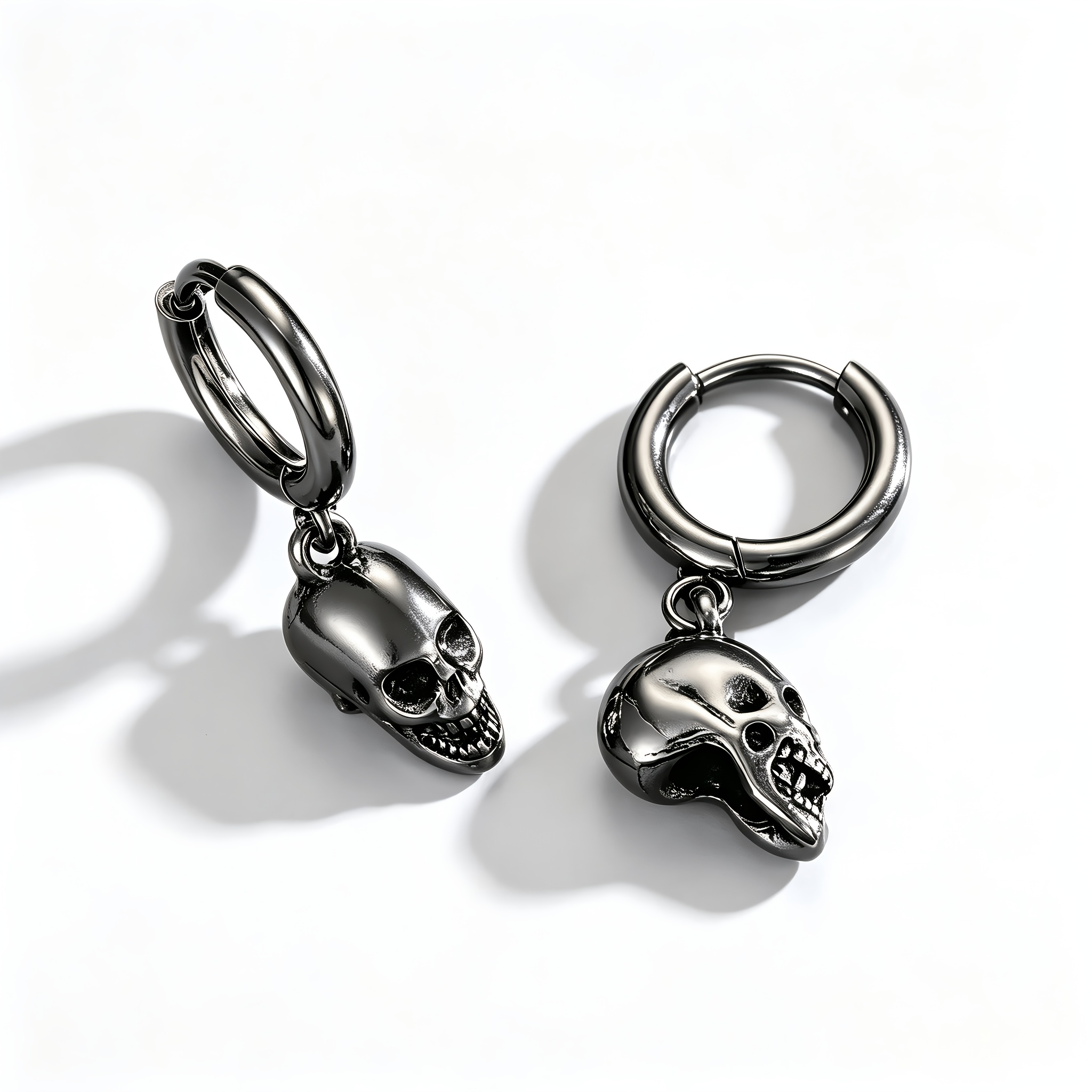 Skull Earrings Gothic Ghost Design for Men and Women