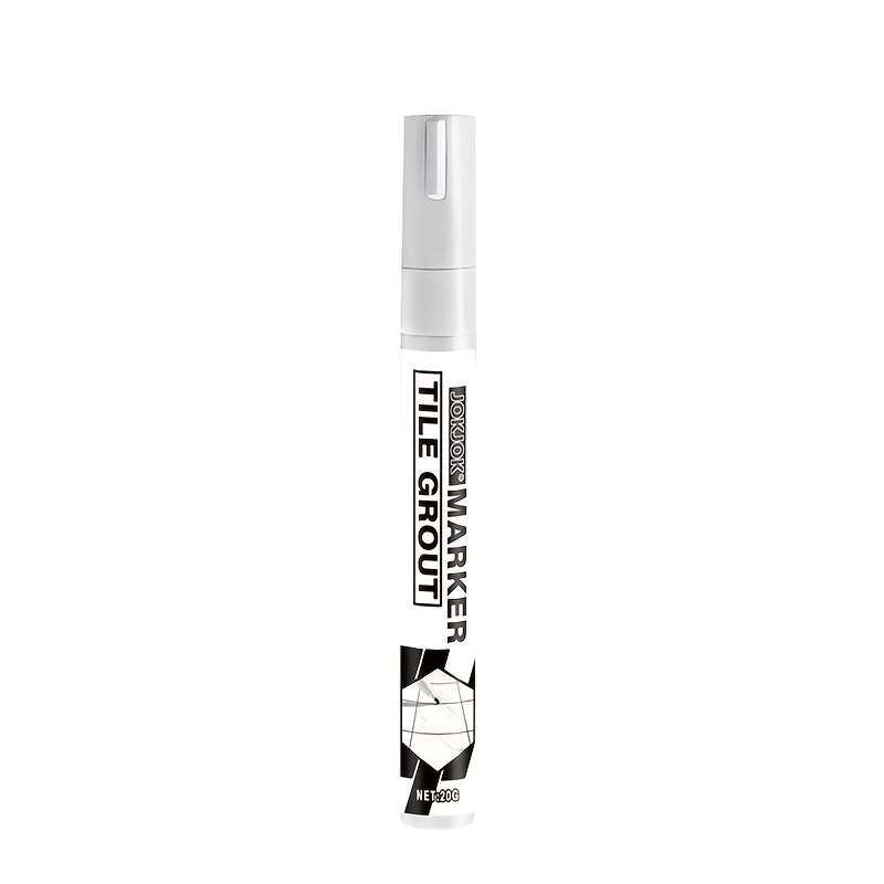 Jokjok Upgraded Marker Pen - Ceramic Joint Repair, Suitable For Joints In Office Desks, Ceramics, Bathtubs And Showers. A Versatile Renovation Pen Compatible With Multiple Material