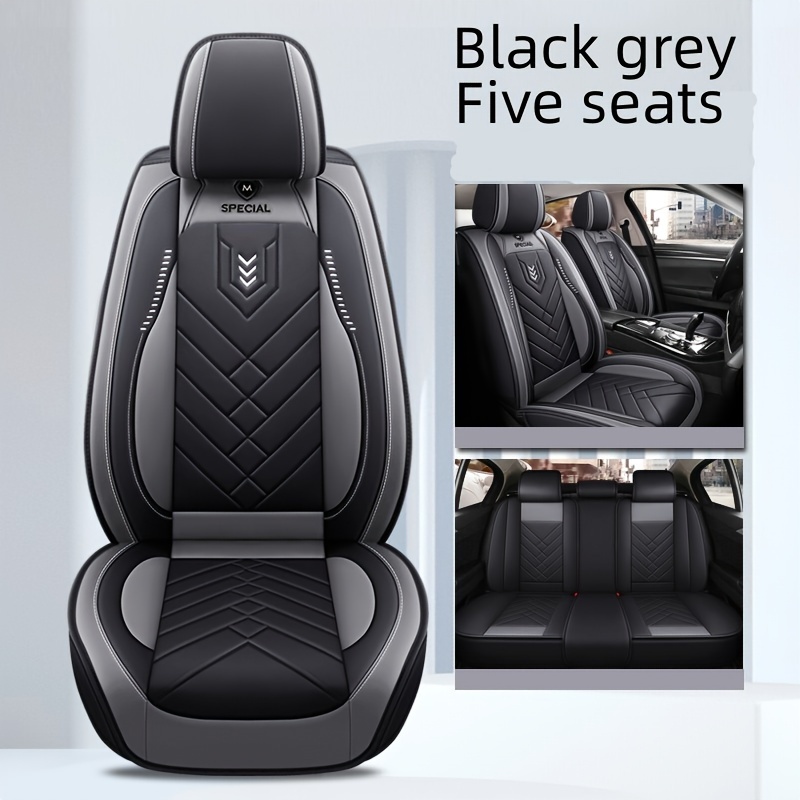 Pickup Seat Recover Universal Fit Pu Leather Car Seat Covers Set