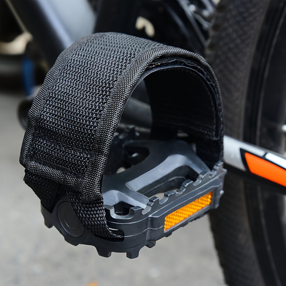 Bicycle toe discount straps and clips