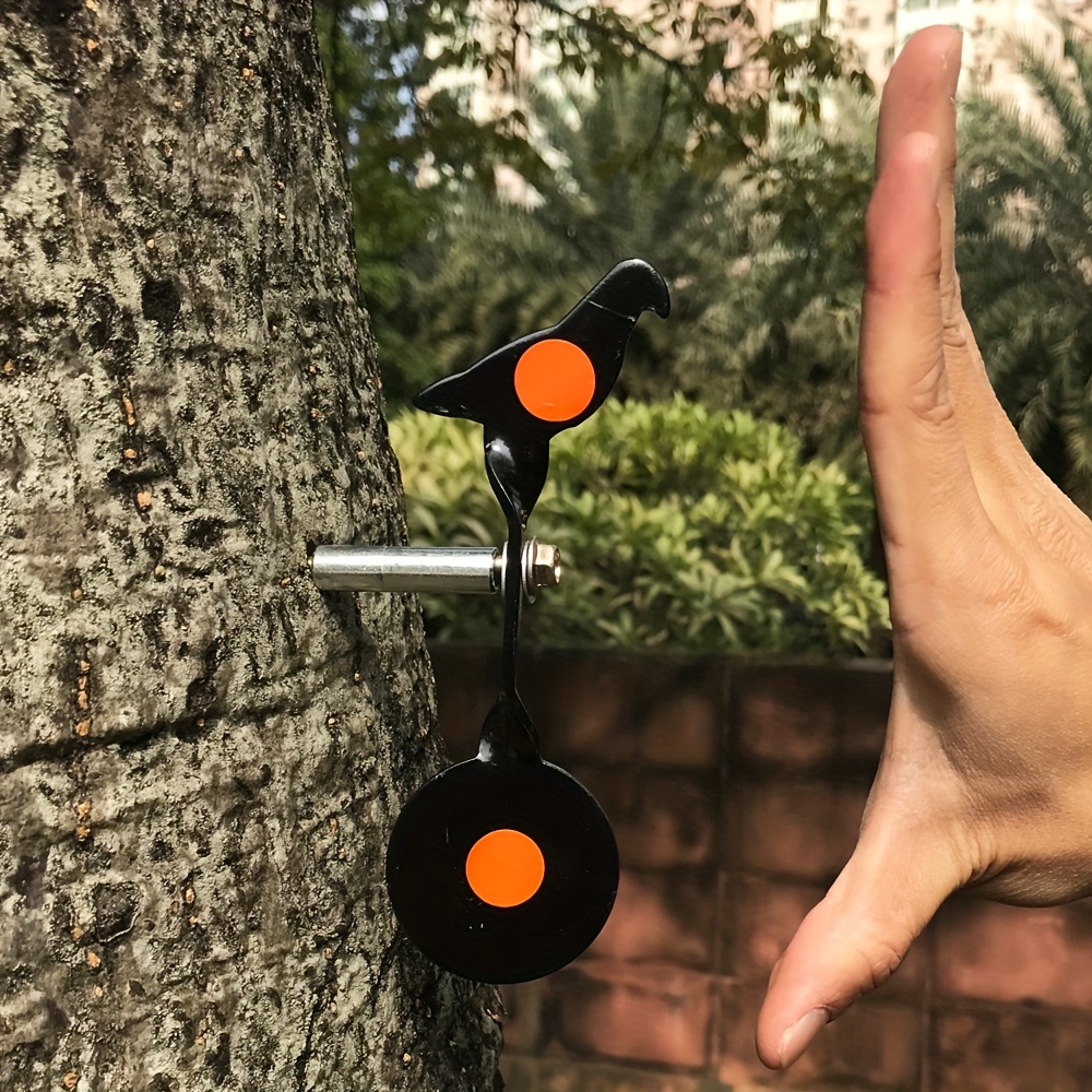 Portable Rotating Target with Animal Pattern for Shooting Practice