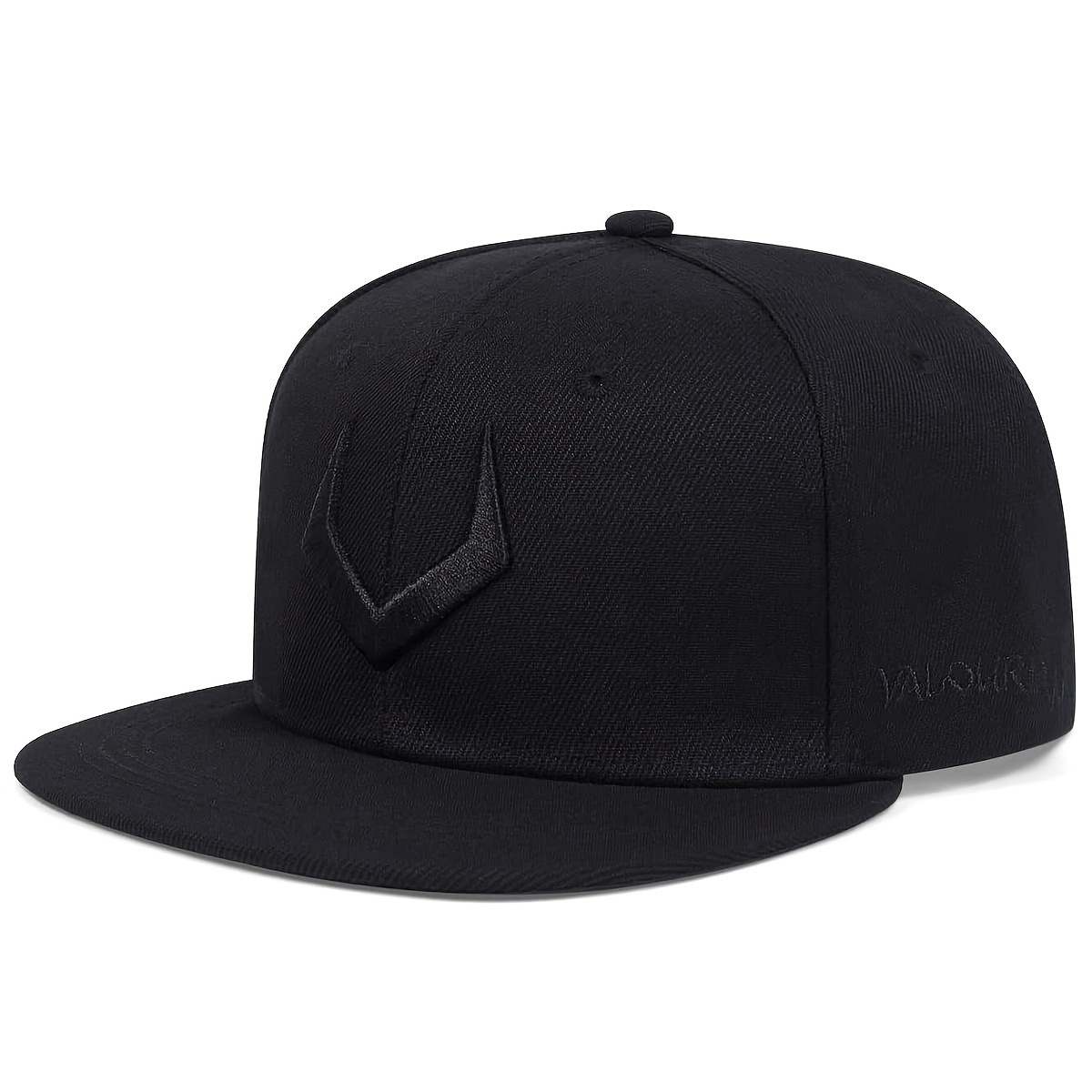 Image of A Women's V-embroidered Baseball Cap, Stylish And Hip-hop, Adjustable For Outdoor Casual Wear, Perfect For Spring And Autumn , Travel, Beach Parties
