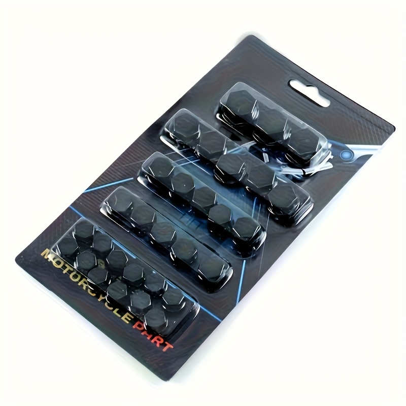 universal 30pcs modified accessories decorative screw caps engine cover protective covers in multiple colors for motorcycles and electric bikes motorcycle accessories and parts motorcycle accessories Product details 7