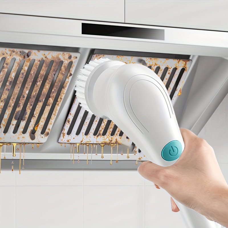 the dolphin mouth electric rotating cleaning brush has a replaceable head and is usb charged it   kitchens floors tiles stoves glass sinks and shoes a multi functional kitchen   quickly removes dirt Product details 1