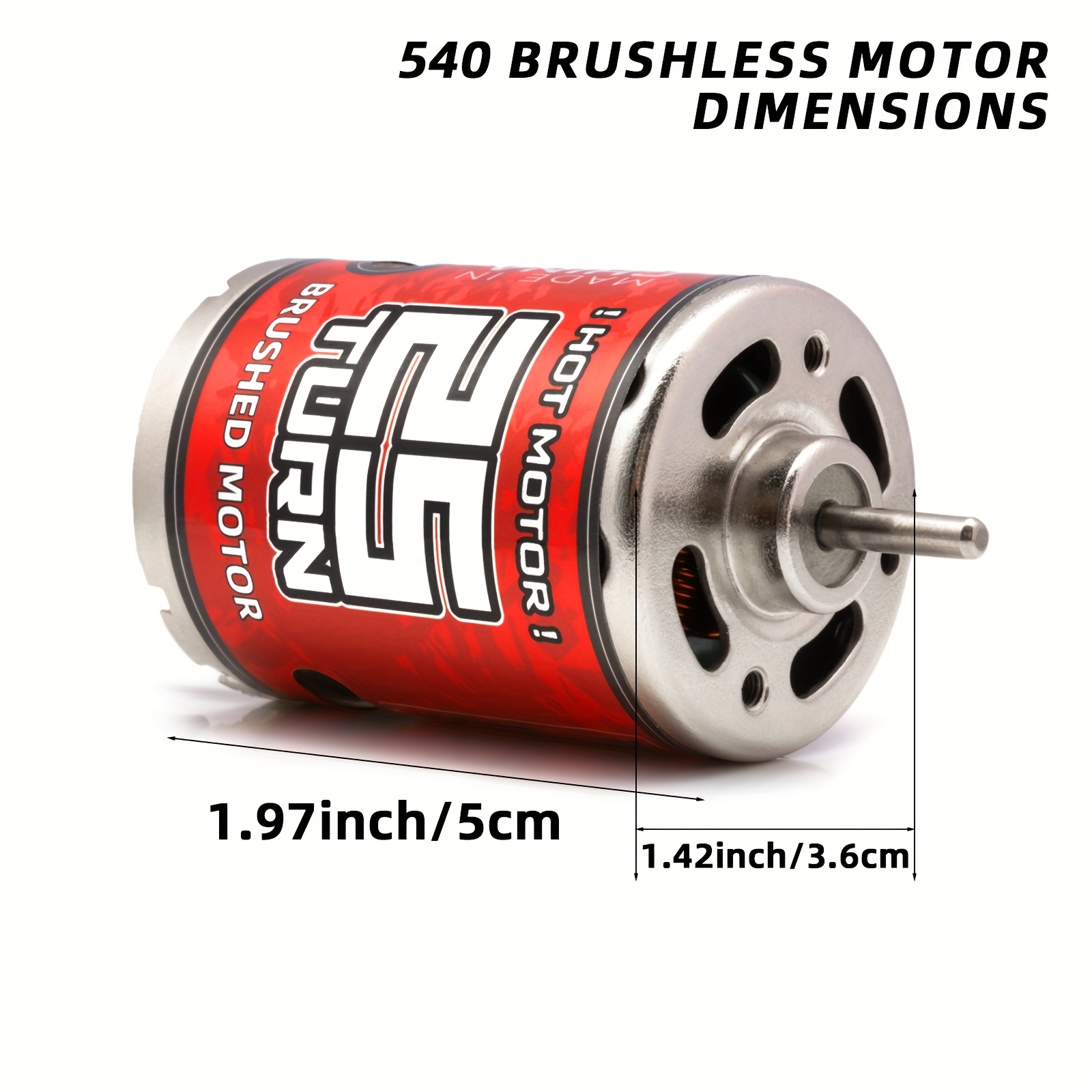 540 pro brushed motor motor 12t 16t 25t 40t 55t 75t - Temu