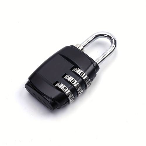 a 3 digit combination lock for luggage gym lockers and cabinets providing keyless security for your durable and travel friendly padlock in colors
