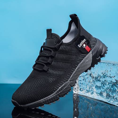 item picture sneakers comfortable breathable plus size mens casual athletic shoes mesh upper wear resistant outdoor youth running mens shoes size 49 fashion trendy camping mens shoes eva sole hiking shoes men size 50