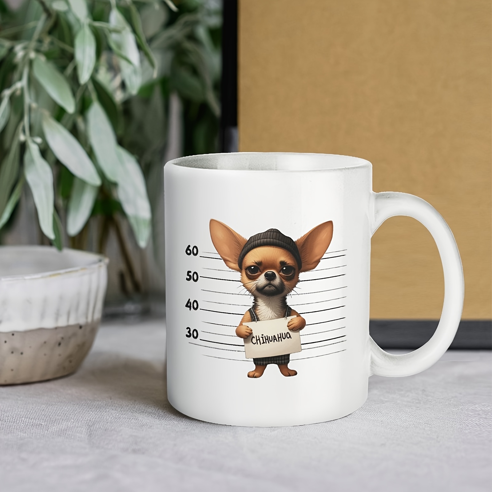 1 Tazza Da 11oz Tazza Da Caffè Cane Chihuahua Regalo Per - Temu Italy