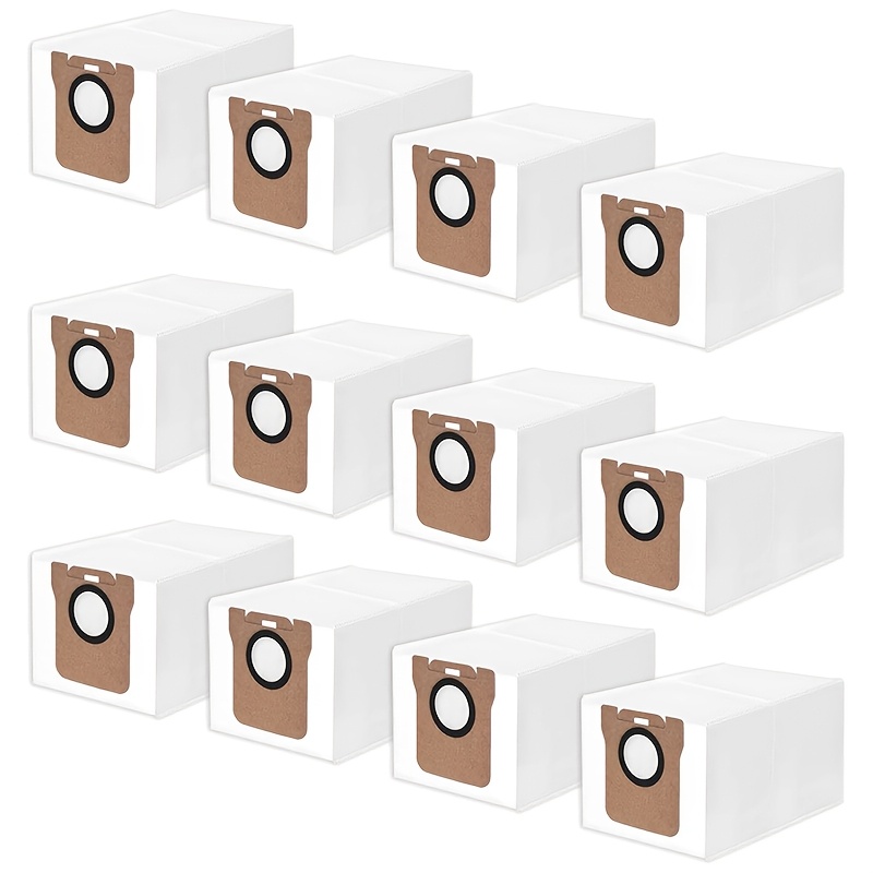 E-shop 12 Stück Staubsaugerbeutel für L10 Ultra/ L10S Ultra/ L20 Ultra/ L30 Ultra/ X20 Pro/ X20 Pro Plus/ S10 Pro/Xiaomi Saugroboter X10/ X10 Plus