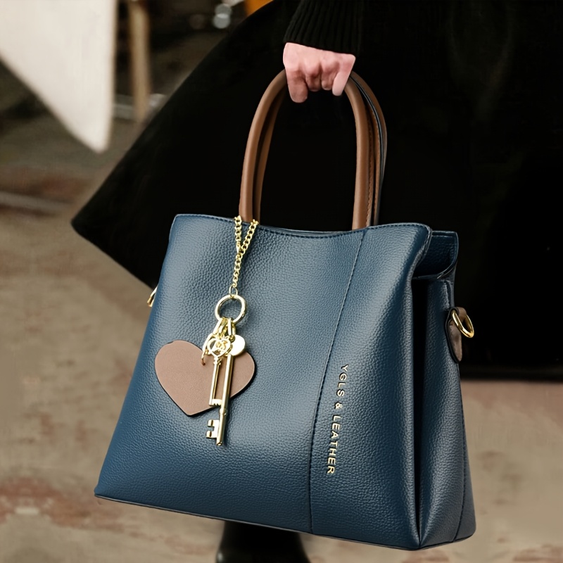 Borsa a mano da donna di fascia alta con texture di nuovo marchio autunno/inverno