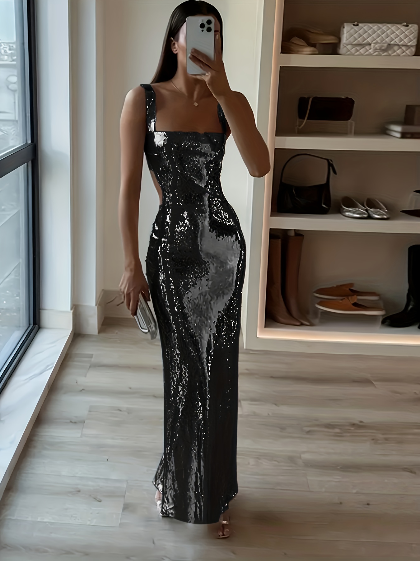 evening crop top dress LP1114 Stylish Dark Crop Top 2 Pieces Red U Neck lace High Slit dress –  Siaoryne main image 1