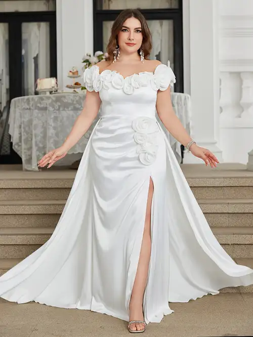 formal white dresses south africa Handmade White Silk Maxi Dress, African Clothing, Evening Gown