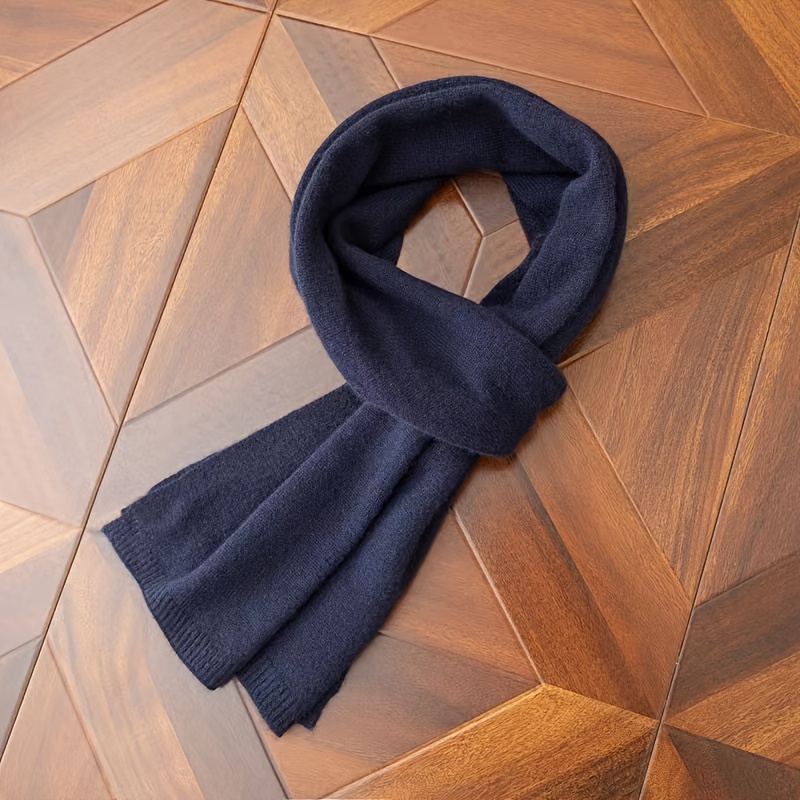 

Luxurious 100% Cashmere Scarf For Men And Women - , Solid Color, Hand-knit , Gentle Hand Wash Or , Winter Essential