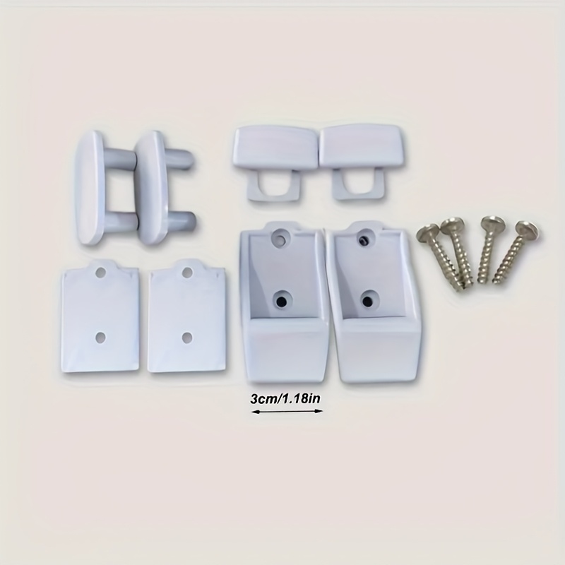 2-pack Fiamma Awning Support Bracket Kit, Universal Rv Awning , Durable Plastic Structure, Easy-to-install Awning Bracket Sleeve Rv Awning Additions