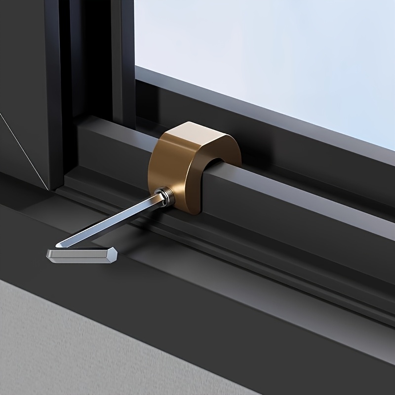 Aluminum Alloy Window Lock for Sliding Doors & Windows, Anti-Theft